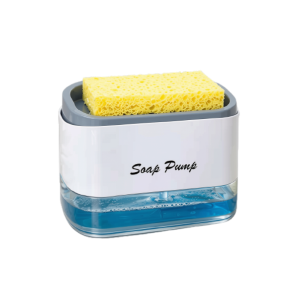 Zidello 2-in-1 Soap Pump Dispenser