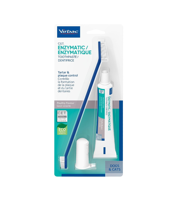 40 Virbac C.E.T.® Oral Hygiene Kit for Dogs - Image 1