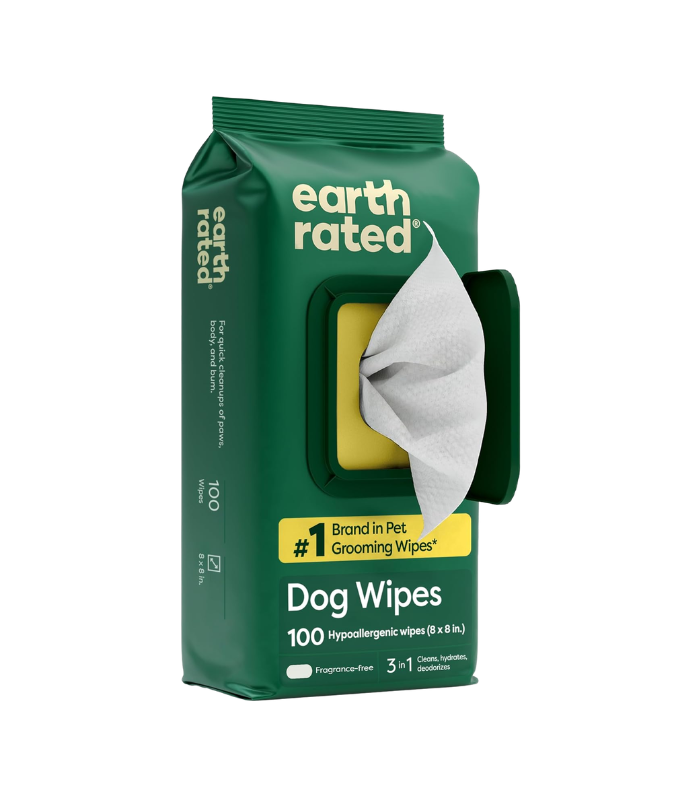 48 Earth Rated Pet Wipes for Dogs and Cats - Image 1