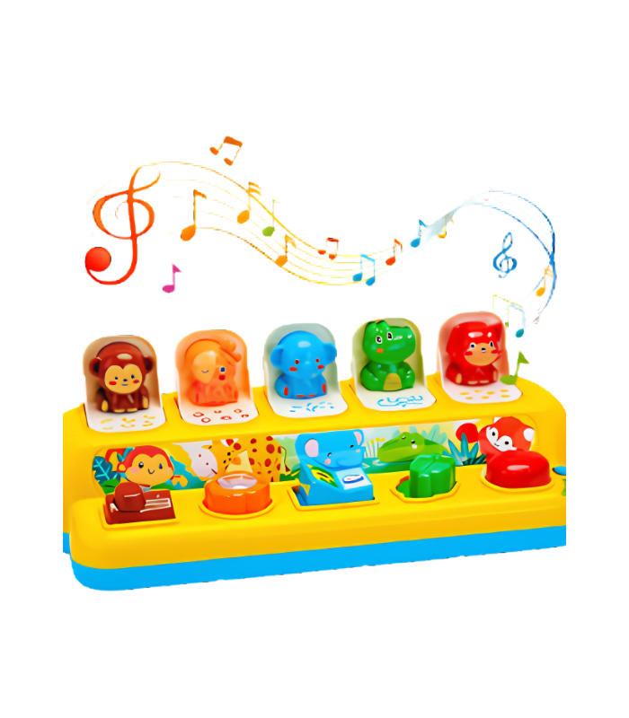 7 Interactive Pop up Animal Toys - Image 1