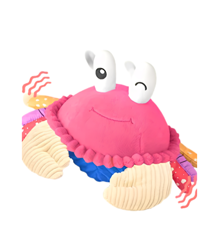 9 SAIMAND Pink Crawling Crab Baby Toy - Image 1